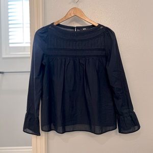 UNIQLO Women's Bell-Sleeve Top